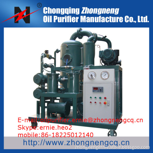 Multiply-Functional Insulating Oil Regeneration Purifier